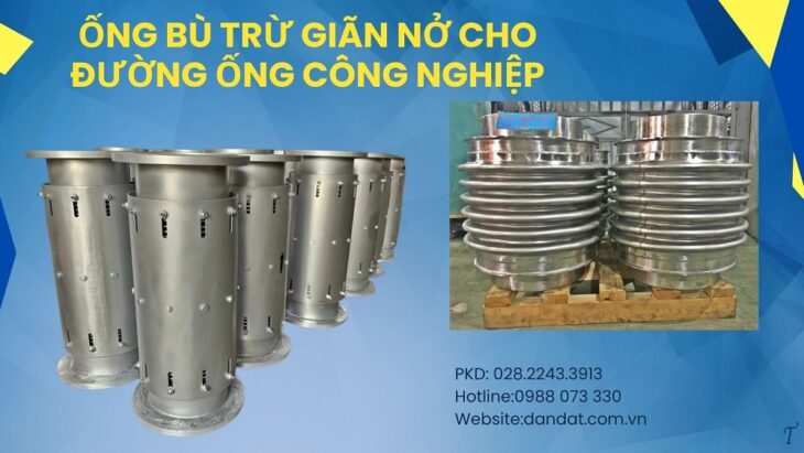 Khớp nối mềm kim loại, khớp nối inox chịu nhiệt,khớp nối mềm giảm chấn, khớp nối mềm nối bích