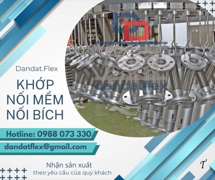 Đại lý khớp nối mềm chính hãng, khớp nối mềm chịu áp lực cao, mua khớp nối mềm ở đâu ?