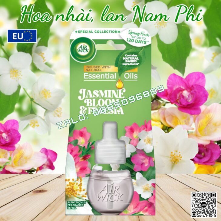 LỌ TINH DẦU THƠM PHÒNG AIR WICK 19ML, TINH DẦU THIÊN NHÊN, HỖ TRỢ KHỬ MÙI, NHẬP KHẨU CHÂU ÂU