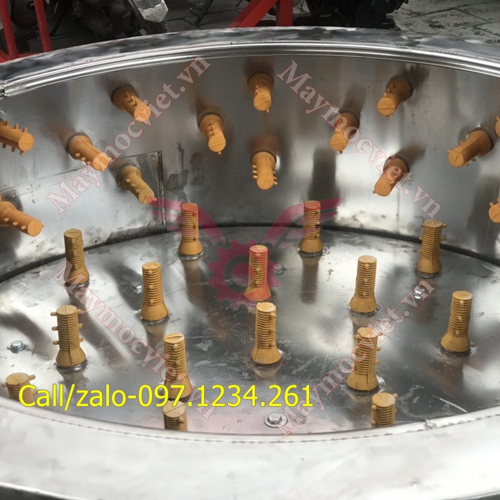 Máy lột da chân gà điện 3 pha VMD120 giá rẻ