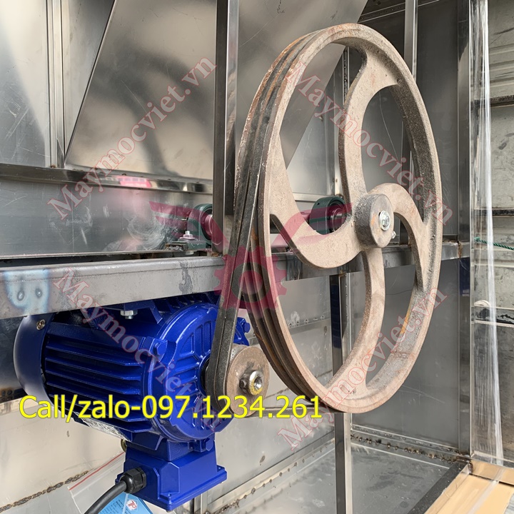 Máy lột da chân gà điện 3 pha VMD120 giá rẻ