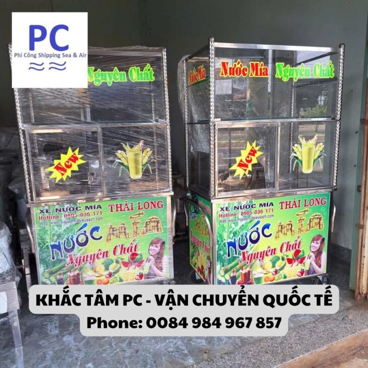 Gửi máy móc đi Úc bằng đường Biển tại Cần Thơ