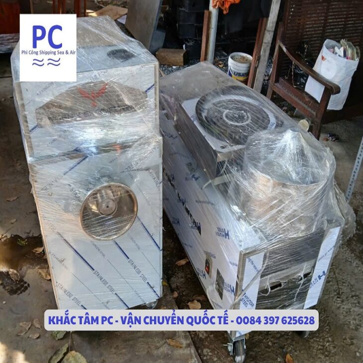 Gửi máy móc đi Úc bằng đường Biển tại Cần Thơ