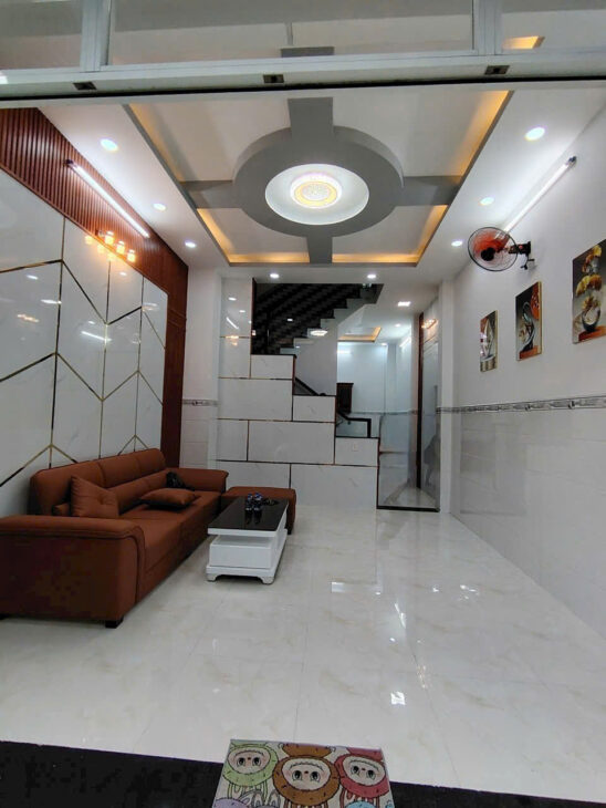 NHÀ BÁN NGUYỄN VĂN LƯỢNG GÒ VẤP, HẺM XE HƠI, 66m2, 3 TẦNG 3PN, CHỈ 6.4 TỶ TL