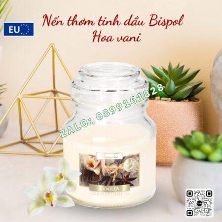 NẾN THƠM CAO CẤP NHẬP KHẨU BISPOL 120g, DECOR TRANG TRÍ, HỖ TRỢ KHỬ MÙI, QUÀ TẶNG Ý NGHĨA