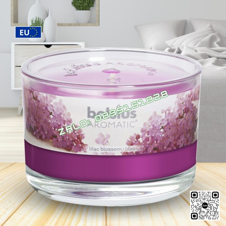 NẾN THƠM TINH DẦU BOLSIUS 155g, NHẬP KHẨU CHÂU ÂU, DECOR TRANG TRÍ, HỖ TRỢ KHỬ MÙI, QUÀ TẶNG CAO CẤP