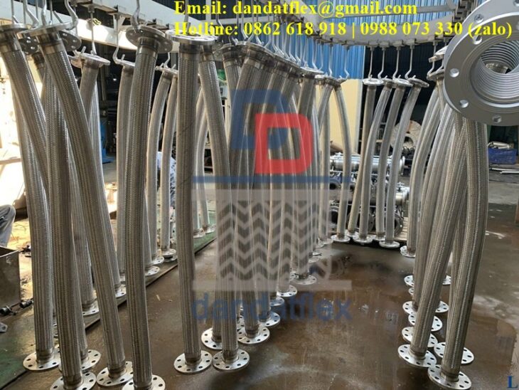 Các loại khớp nối mềm inox cấp cho dự án ( khop noi mem, khop noi mem inox )