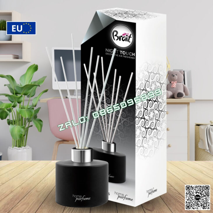 BỘ TINH DẦU QUE MÂY BRAIT 100ml, TINH DẦU THIÊN NHIÊN, THƠM PHÒNG, KHỬ MÙI, CHÍNH HÃNG CHÂU ÂU