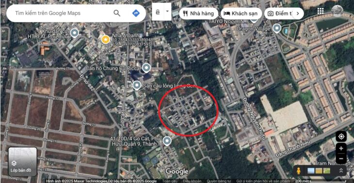 Đất phân lô 4x20m – Gò Cát Phú Hữu Q9 – đường nhựa 8m có vỉa hè – giá 3,98 tỷ