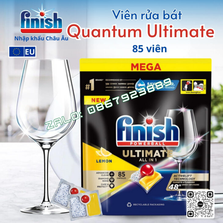 VIÊN RỬA BÁT FINISH NHẬP KHẨU CHÂU ÂU CHÍNH HÃNG, MUỐI RỬA BÁT, NƯỚC LÀM BÓNG, UY TÍN, CHẤT LƯỢNG
