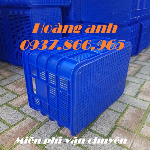Sọt đáy đặc cao 31, sọt nhựa rỗng có đáy đặc, sọt nhựa- sóng nhựa hở
