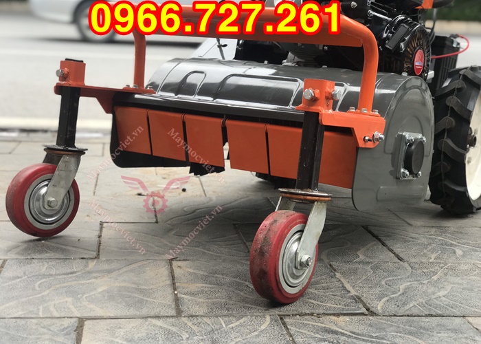 Máy cắt cỏ trục băm 10hp đề nổ Kawasaki hàm cắt 60cm