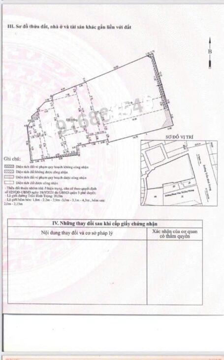 Bán Đất Siêu Phẩm 2 Mặt Tiền: 119 Trần Bình Trọng,Phường 2 Quận 5,TP.HCM_DTCN:636m2