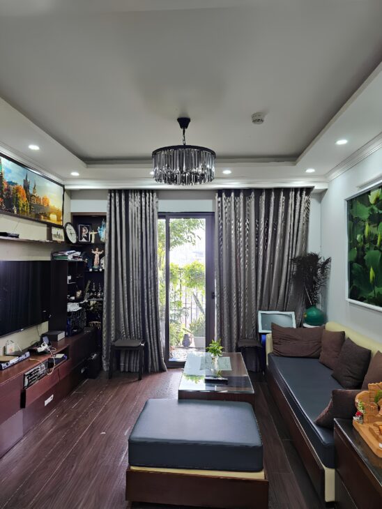 (Tin thật 100%) Căn hộ 85.4m2 x 2PN có slot ô tô tại Tân Hoàng Minh Hoàng Cầu – Ban công hướng Bắc