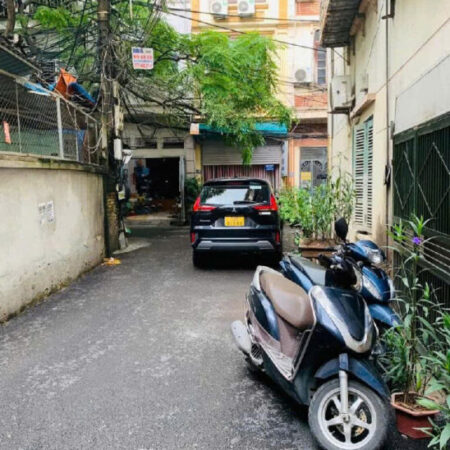 bán nhà Giải Phóng, ô tô đỗ cửa 15m ra mặt phố, thiết kế kiểu biệt thự