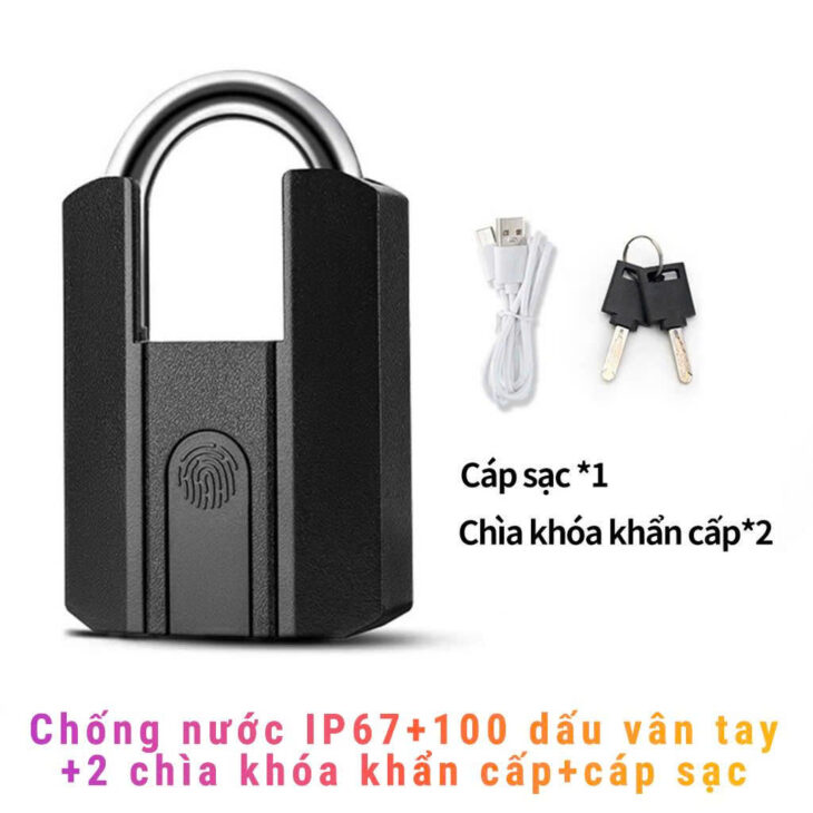 Ổ khoá vân tay thông minh, kết nối Bluetooth