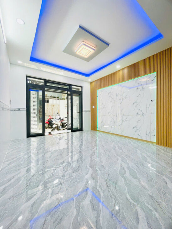 NHà Cực Đẹp 2 Tầng SHR Hẻm Xe Hơi Trung Mỹ Tây Quận 12 Sát Gò Vấp Và Tân Bình