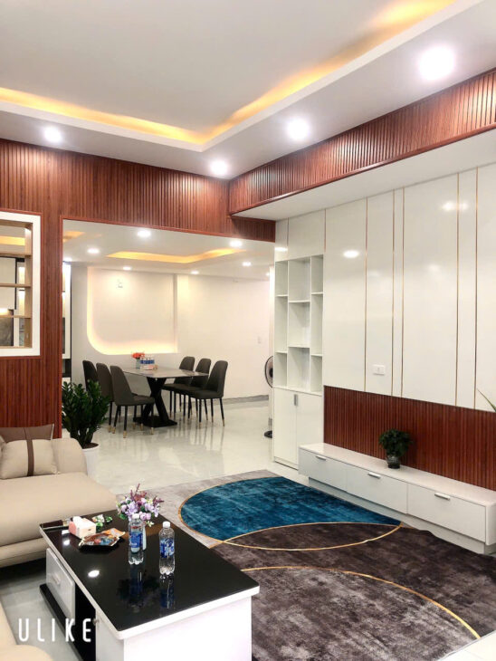 ♥ Nhà Kiệt Nhựa Hùng Vương, 67.5m2, ngang 5.6m, 3 tầng cứng đẹp, 3PN, sân thượng chill, ở ngay,