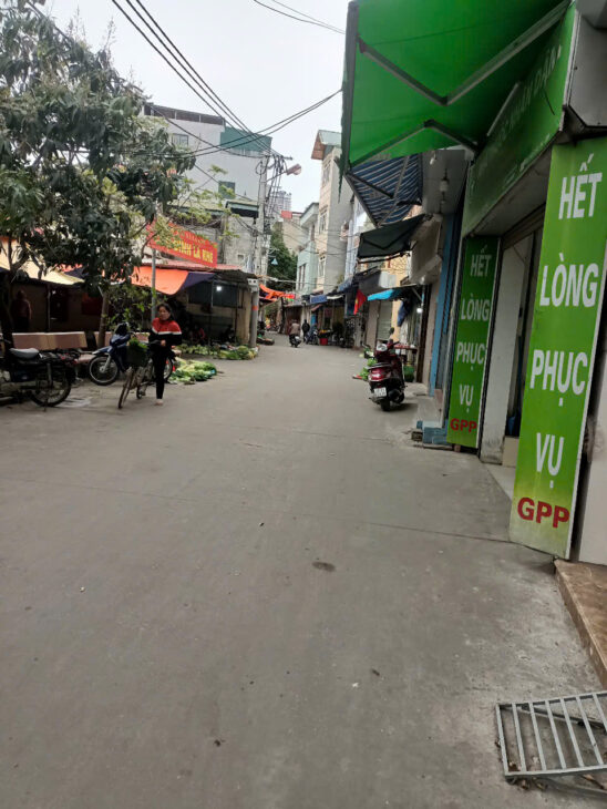 BÁN NHÀ MẶT PHỐ – CHỢ LÀNG PHAN ĐIÌNH GIÓT 53.5M , MẶT TIỀN 4.1M .LÔ GÓC 3 THOÁNG -KINH DOANH ĐỈNH