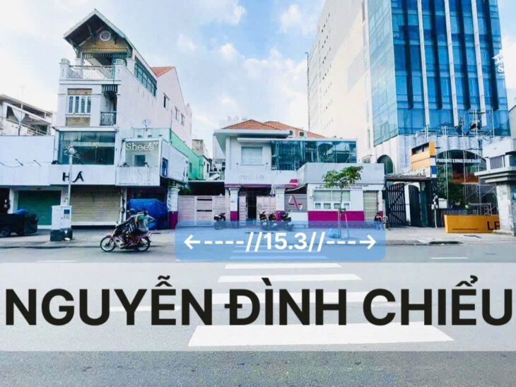 XÂY DỰNG 1 HẦM 10 TẦNG-SỞ HỮU 2 MẶT TIỀN TRƯỚC & SAU TẠI PHỐ NGUYỄN ĐÌNH CHIỂU