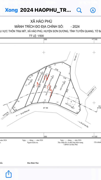 CHÍNH CHỦ CẦN BÁN 3 LÔ ĐẤT LK TẠI CỔNG LÀNG TRẠI MÍT, SƠN DƯƠNG, TUYÊN QUANG CHÍNH CHỦ CẦN BÁN 3 LÔ ĐẤT LK TẠI CỔNG LÀNG TRẠI MÍT, SƠN DƯƠNG, TUYÊN QUANG