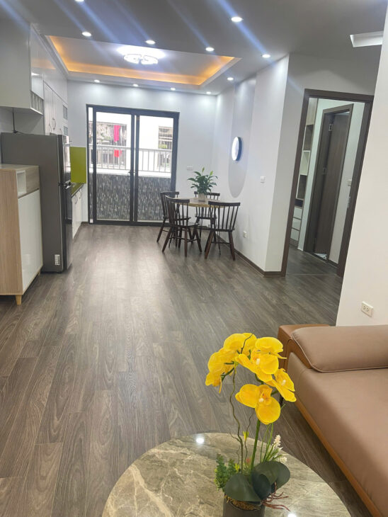 Căn hộ HH Linh Đàm, Hoàng Mai 63m2 x 2 ngủ, tầng trung căn góc HH3, full nội thất, giá rẻ