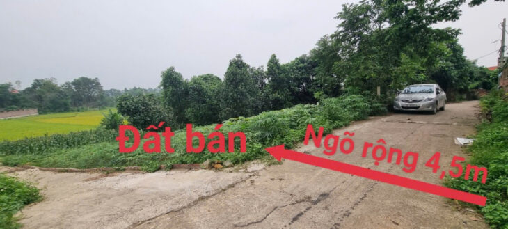 CAM KẾT TÌM ĐÂU RA LO ĐẤT GIÁ CHỈ CÓ HƠN 900 TR DT 82 M LO GÓC 2 MẶT TIỀN DT KHUÔN THỬA ĐẸP TẠI NA