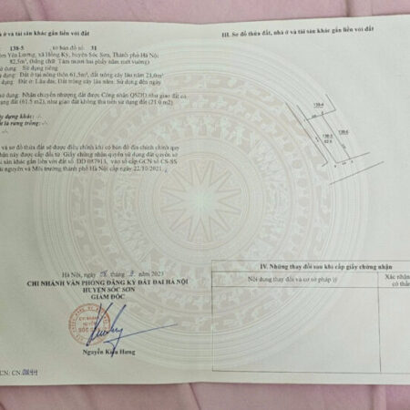 CAM KẾT TÌM ĐÂU RA LO ĐẤT GIÁ CHỈ CÓ HƠN 900 TR DT 82 M LO GÓC 2 MẶT TIỀN DT KHUÔN THỬA ĐẸP TẠI NA