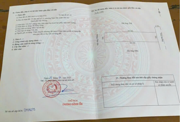 KH gửi bán lô đất tuyến 2 Mặt đường Ngô Gia Tự , đường nội bộ 6m mạn Nam Hải, Hải An