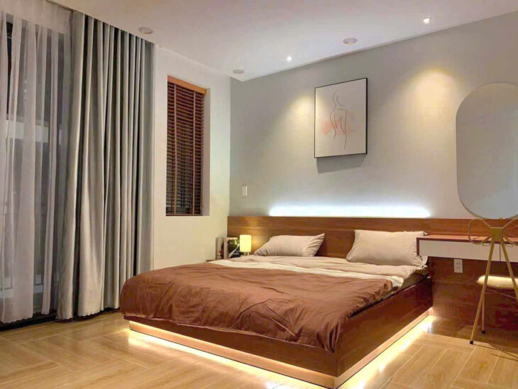 BÁN NHÀ GÒ VẤP, 50M2, 5 TẦNG HẺM 5M KẾ BÊN BỜ KÊNH THAM LƯƠNG.