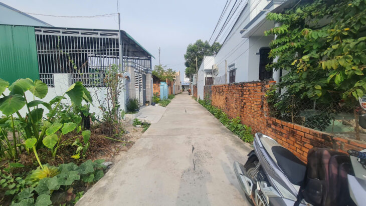 Bán đất full thổ cư Hẻm Ngô Quyền, Tân An, thị xã LaGi giá mềm 1.15 tỷ đường xe hơi