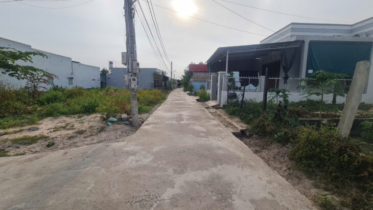 Bán đất full thổ cư Hẻm Ngô Quyền, Tân An, thị xã LaGi giá mềm 1.15 tỷ đường xe hơi