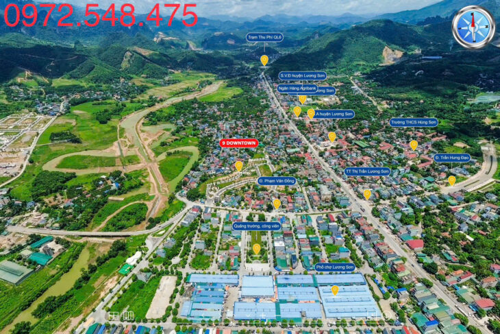 Bán đất nền thị trấn Lương Sơn, gần trung tâm hành chính
