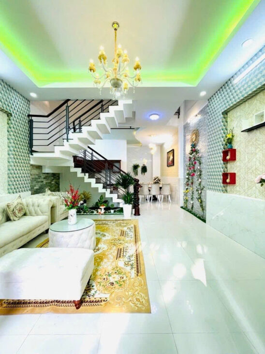 BÁN NHÀ GÒ VẤP, 60M2, NGANG HIẾM 5M, 3 TẦNG, 3VPHÚT QUA LOTTEMART.