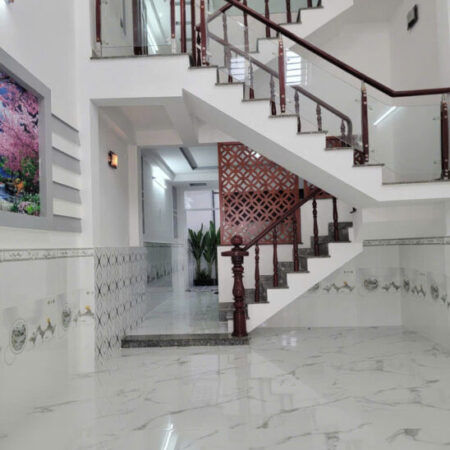 NHà Cực Đẹp 3 Tầng 60m SHR Giá Chỉ 4 Tỷ 95 Hẻm Xe Tải Nguyễn Thị Kiểu Tân Thới Hiệp Quận 12 Sát Gò