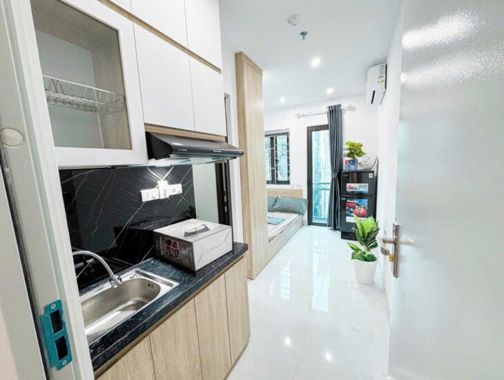 Bán CCMN Trịnh Văn Bô 55m2 – 7 tầng, ô tô, 2 mặt đường, giá 12.5 tỷ