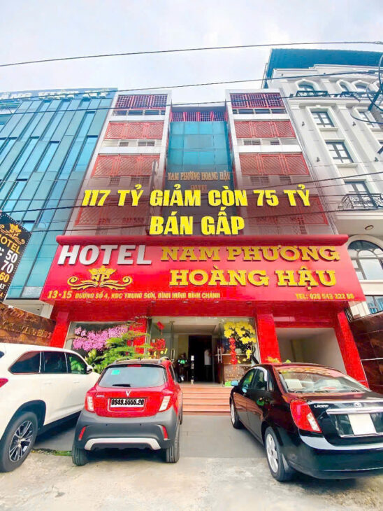BÁN KHÁCH SẠN NAM PHƯƠNG HOÀNG HẬU TRỤC ĐƯỜNG NGUYỄN THỊ THẬP QUẬN 7 NỐI DÀI QUA KHU DÂN CƯ TRUNG