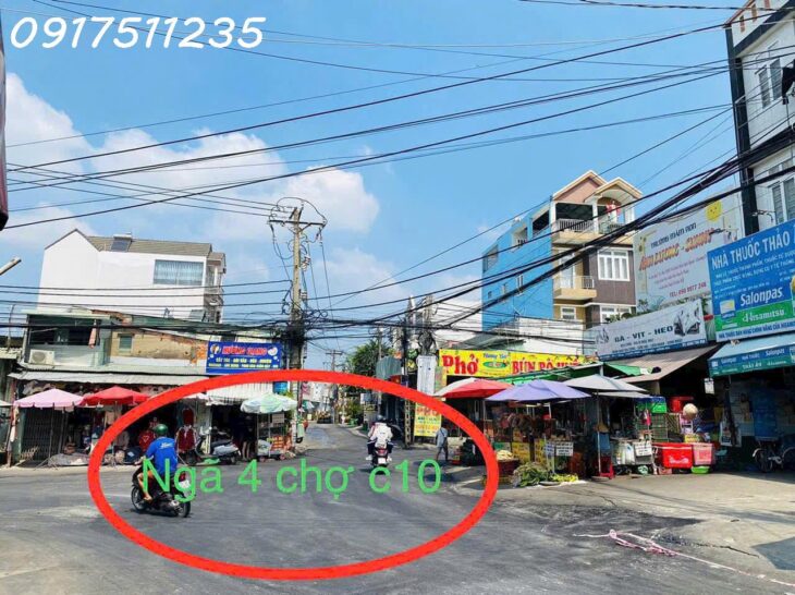 Cần bán 400m2 mặt tiền chợ cổng 10 Tam Hiệp Biên Hòa, gần công viên tam hiệp mặt tiền ngay ngã tư