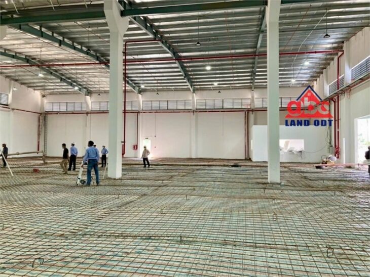 Nhà xưởng sản xuất ưu tiên ngành công nghiệp phụ trợ, may mặc. kết cấu kiên cố