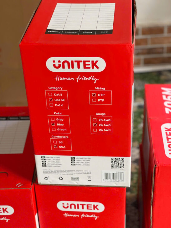 DÂY MẠNG UNITEK GIÁ SỈ CHO CAMERA, MÁY TÍNH 660K