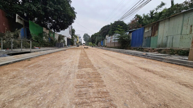 BÁN MẢNH ĐẤT ĐẸP 98M2 ĐẤT THƯỢNG THANH , MẶT TIỀN 4.1M, 13.8 TỶ.LONG BIÊN.