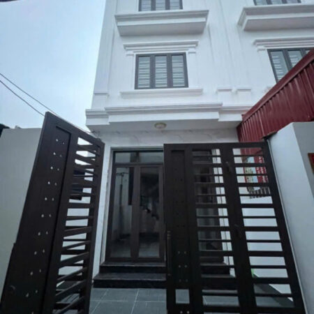 Bán nhà Vĩnh Cát – Vĩnh Niệm, 58m 3 tầng, sân cổng riêng, mới tinh, Giá 3.2 tỉ