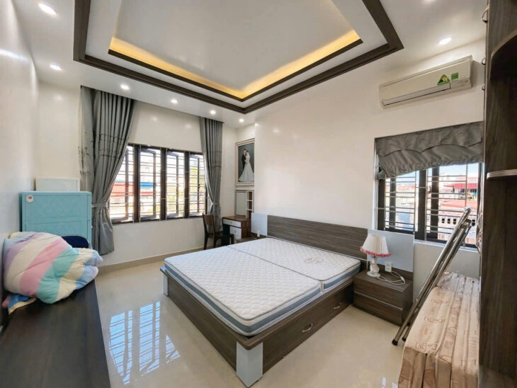 Bán nhà mặt ngõ Nam Pháp – Ngô Quyền, 46m 5 tầng, lô góc, độc lập, Giá 5.5 tỉ