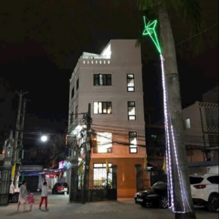 Bán nhà mặt ngõ Nam Pháp – Ngô Quyền, 46m 5 tầng, lô góc, độc lập, Giá 5.5 tỉ