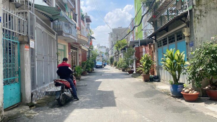 HẺM XE TẢI THÔNG – FULL NỘI THẤT – NGANG HIẾM 5M – P16 GÒ VẤP – 4 TẦNG – CHỈ NHỈN 8TỈ