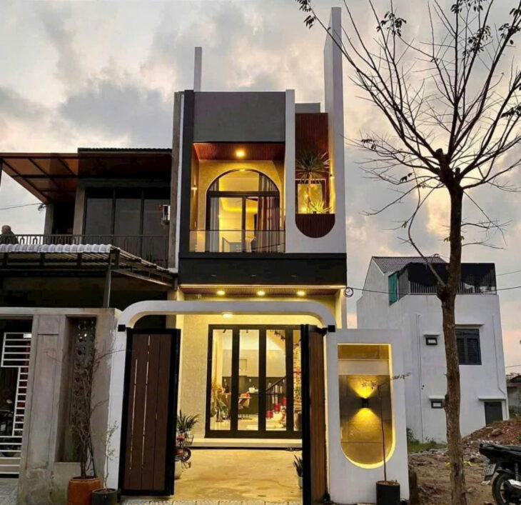 Bán nhà 2,5 tầng KQH Bàu Vá – Trường An – TP Huế mới 100% Full Nội Thất.❌