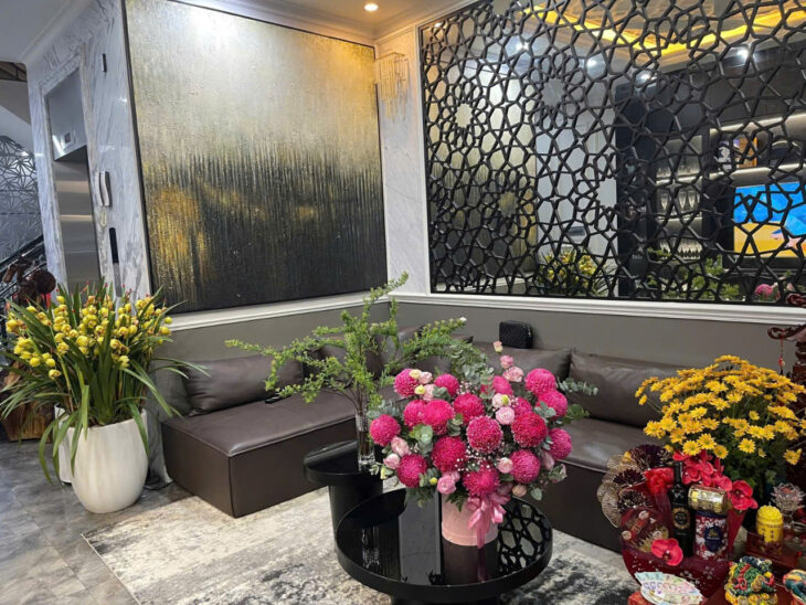 BÁN NHÀ BÁN ĐẢO LINH ĐÀM- HOÀNG MAI, 57 M2, 6 TẦNG, THANG MÁY, MT 4,1M, GIÁ 16 TỶ.