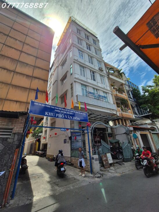 Bán tòa nhà VP 6 tầng Q1 Góc 2MT Đinh Công Tráng HĐT 200tr/tháng