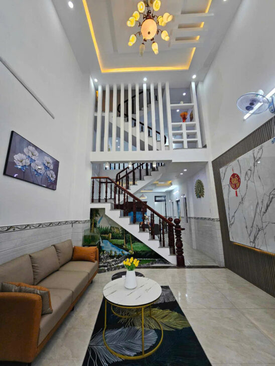 ????????SIÊU PHẨM KHU NHÀ ĐỒNG BỘ SANG TRỌNG – HƠN 65M2 – 4 TẦNG – NỘI THẤT XỊN SÒ – DỌN VÔ Ở NGAY –