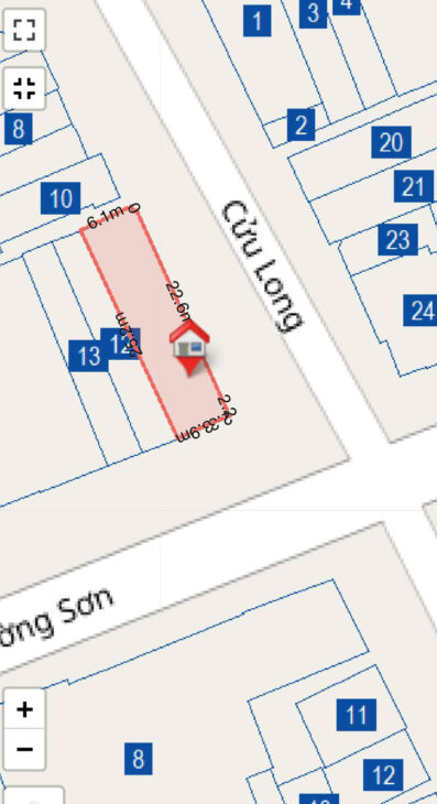 Bán tòa nhà hầm 9 tầng 2 MT góc Cửu Long, Trường Sơn Q10